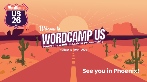 WordCamp US 2026 - see you there!